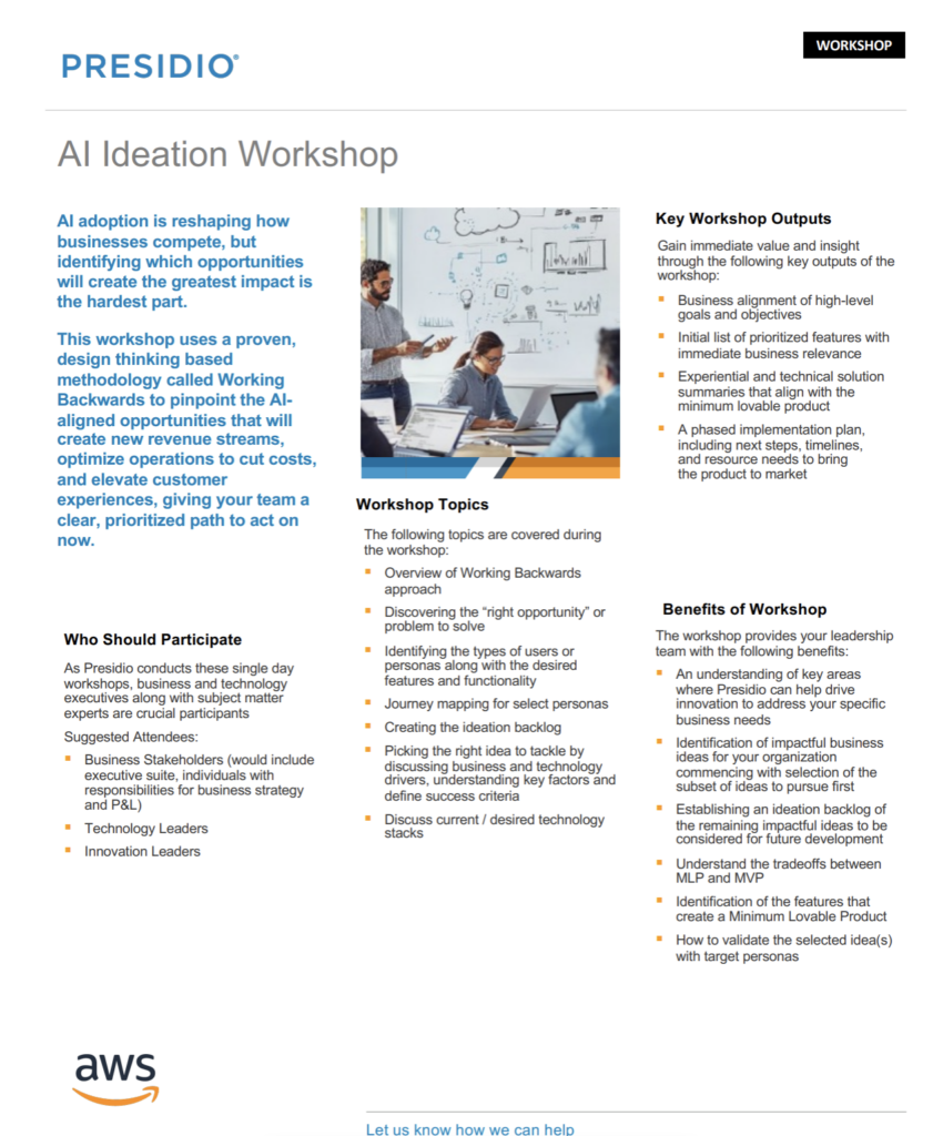 AI Ideation Workshop