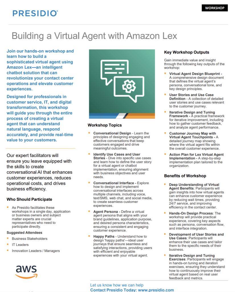 virtual agent amazonlex