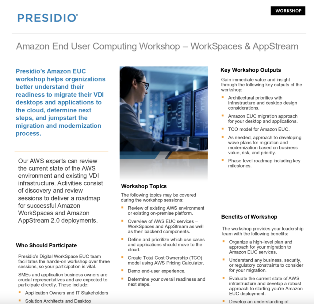 workspaces appstream