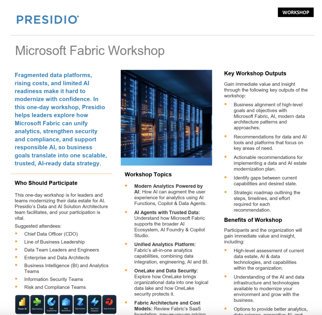 Microsoft Fabric Workshop
