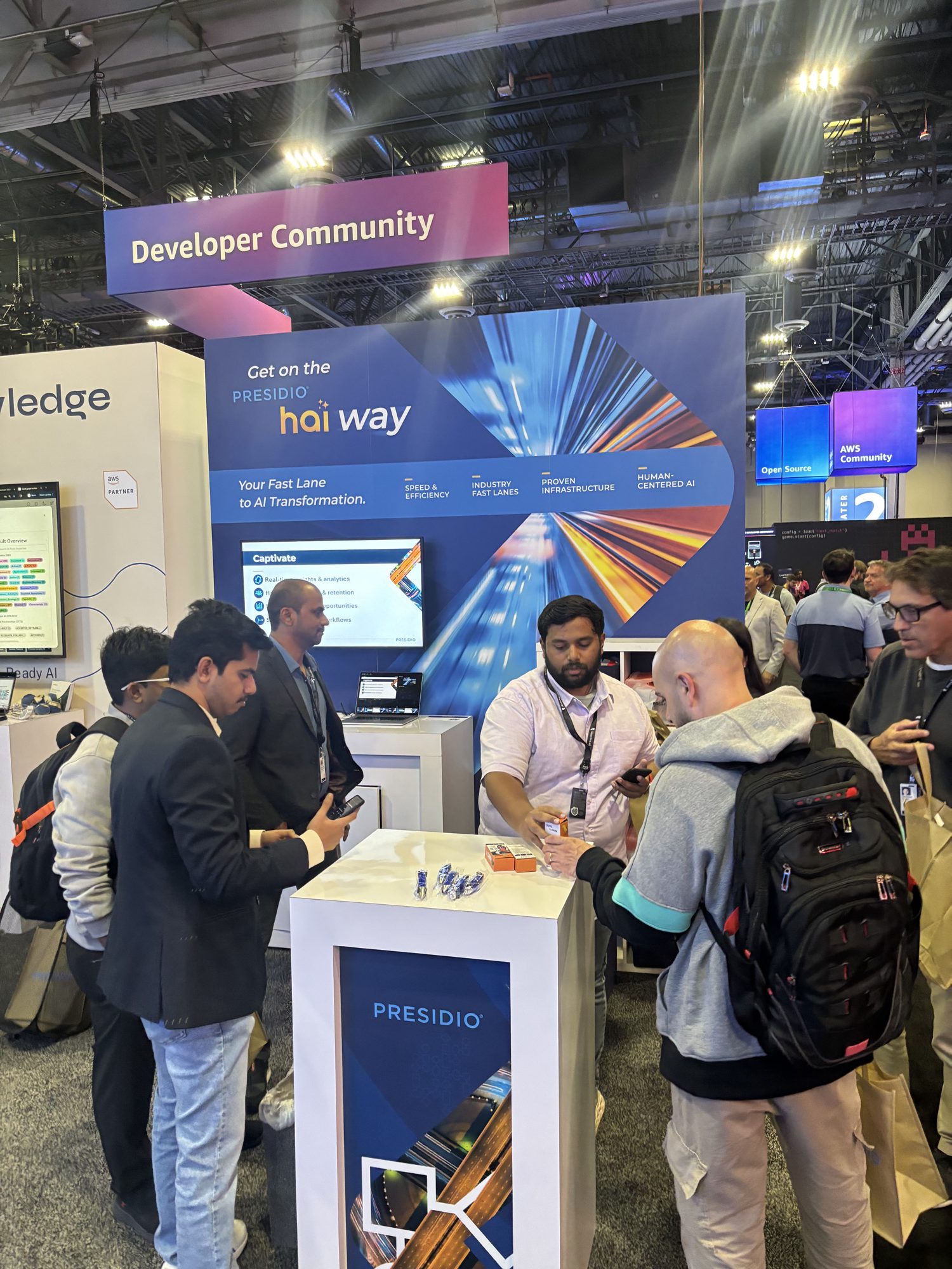 Conversations at the Presidio booth