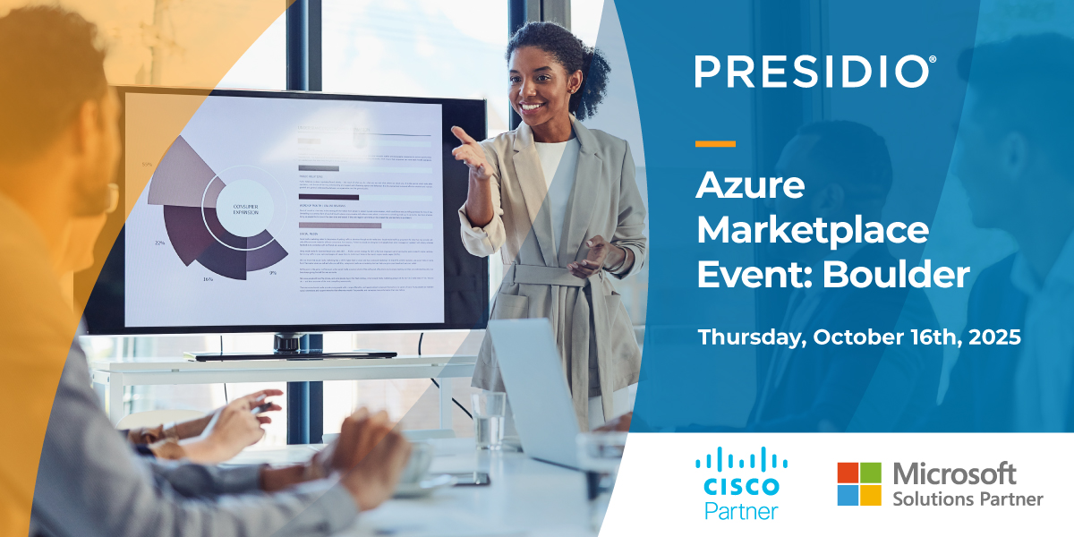 Azure Marketplace Event: Boulder