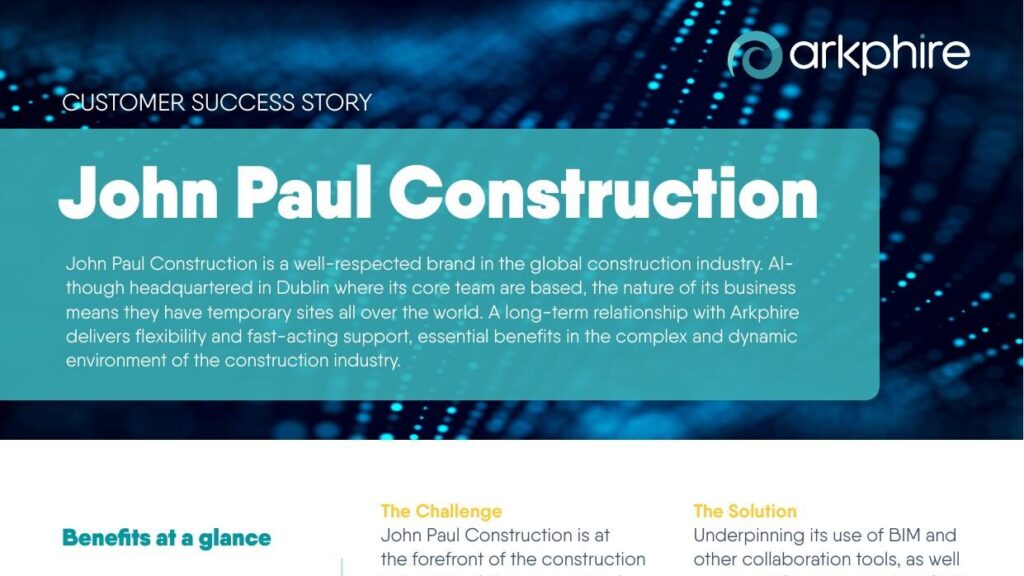 Arkphire John Paul Construction Case Study thumbnail