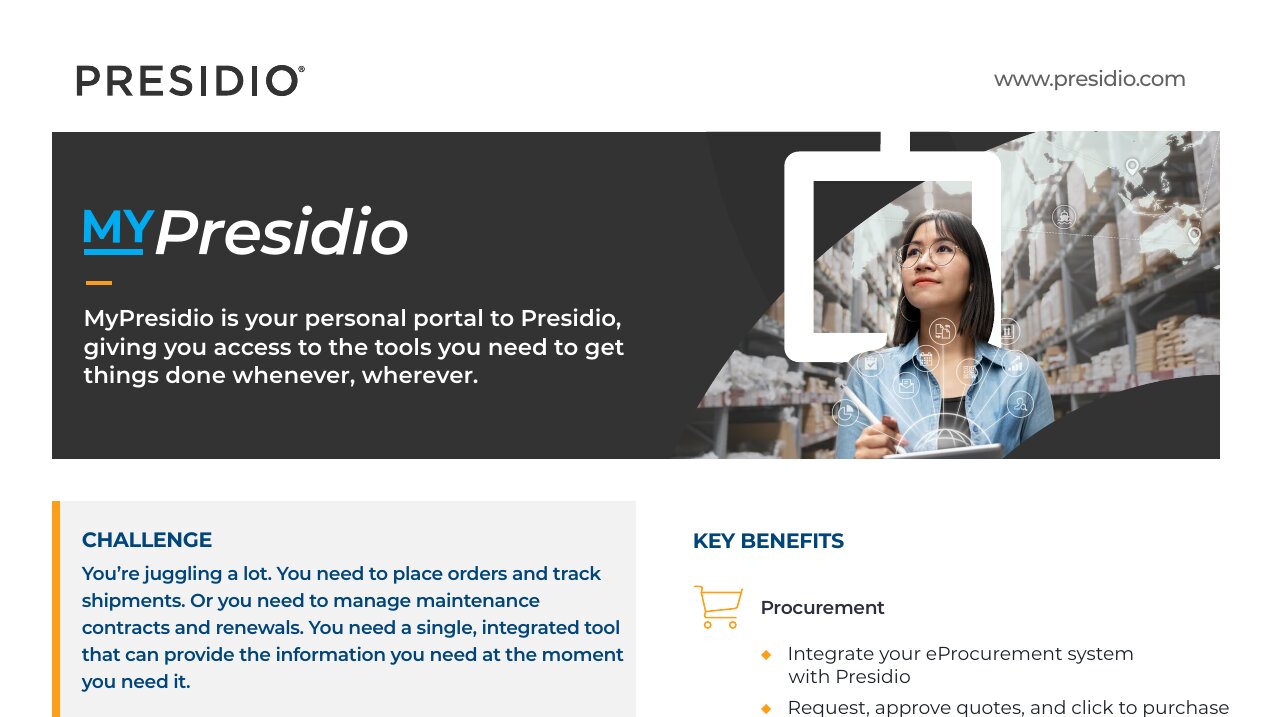 MyPresidio Slicksheet 1