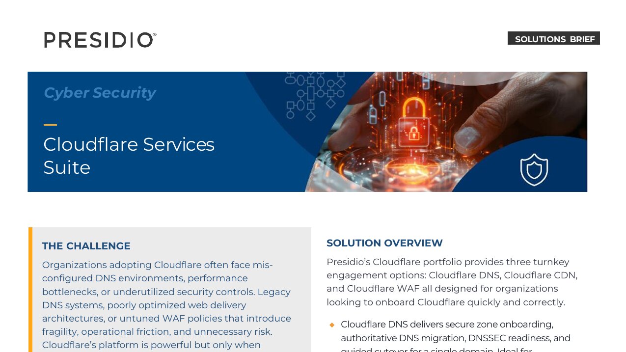 Presidio Cloudflare PS