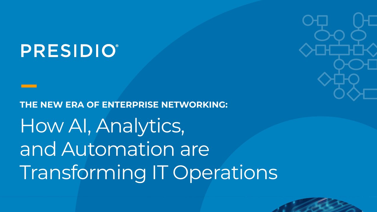 Presidio Enterprise Networking ebook