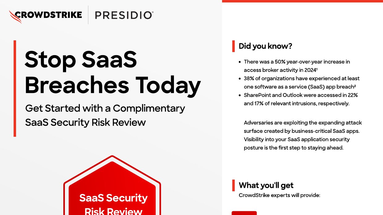 Presidio saas risk review infographic71