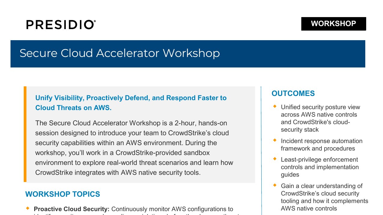 Secure Cloud Accelerator Workshop One Pagerv3