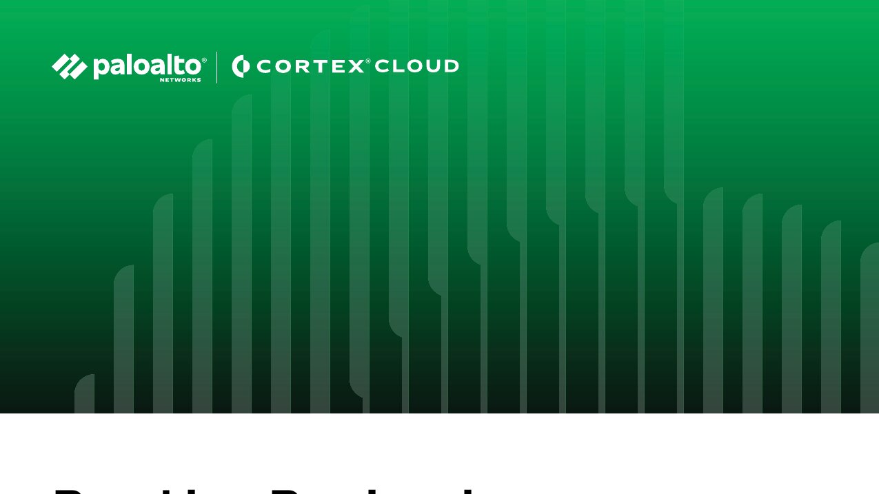 cortex cloud executive guide
