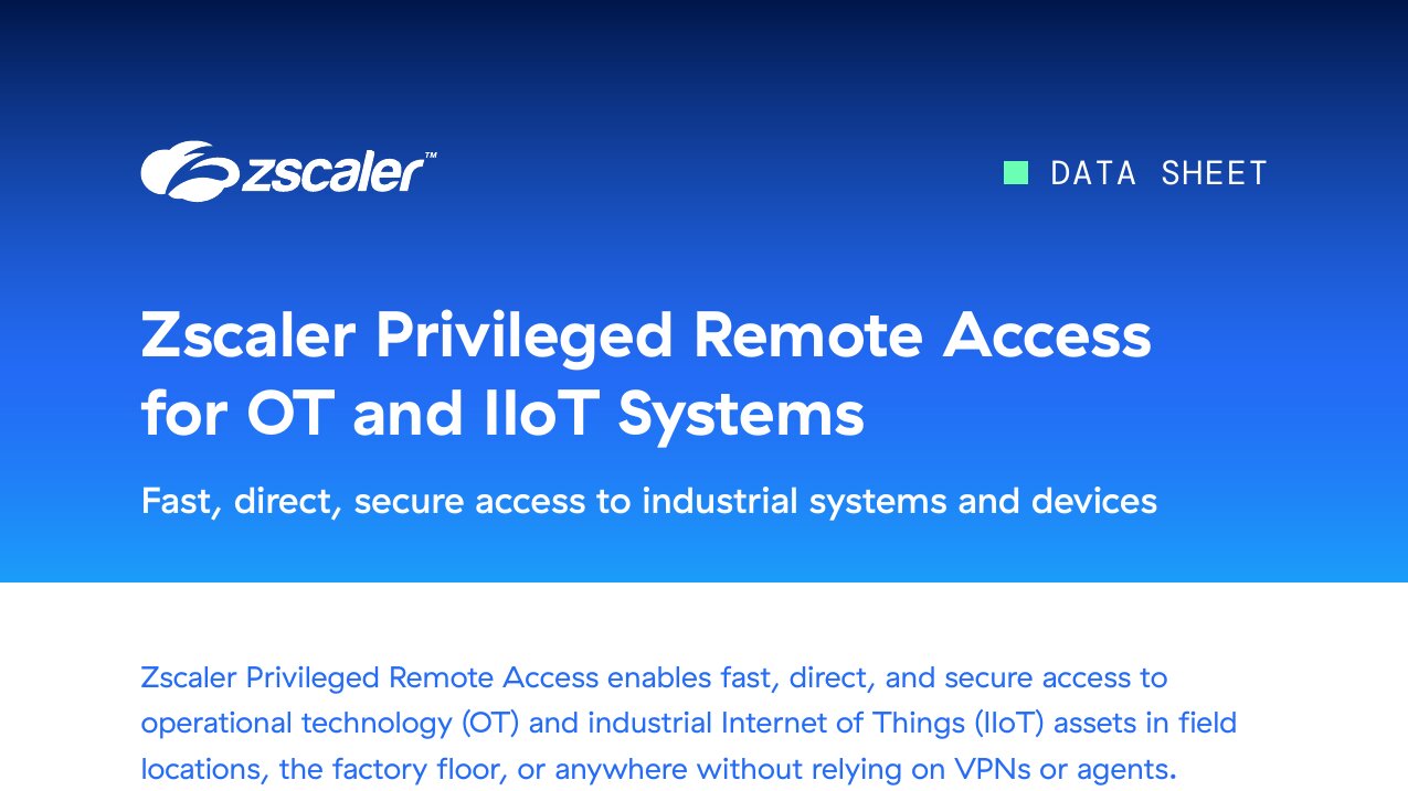 privileged remote access for ot and iiot